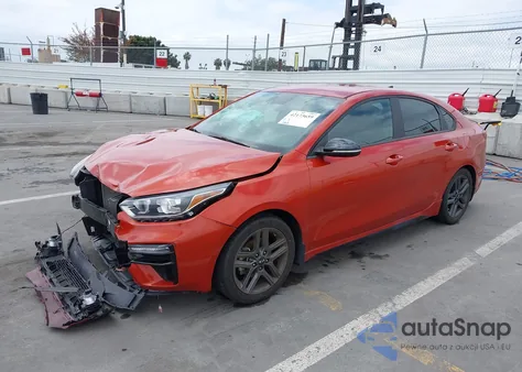 2020 Kia Forte Gt-Line z USA, uszkodzony, nr VIN 3KPF34AD8LE213087